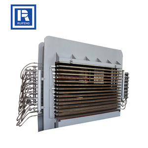 Máquina <span class=keywords><strong>de</strong></span> prensado en caliente <span class=keywords><strong>de</strong></span> curva <span class=keywords><strong>de</strong></span> <span class=keywords><strong>madera</strong></span> Estación <span class=keywords><strong>de</strong></span> bombeo automático PLC 15 segundos 4-26 capas - Product Image 4