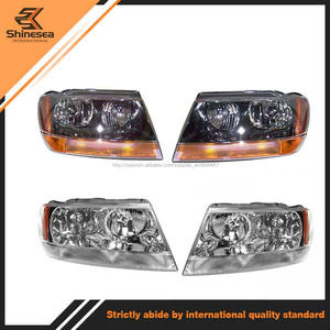 Jeep Grand Cherokee Izquierda & Derecha Conjunto de <span class=keywords><strong>Faro</strong></span> 55155128AB 55155553AE 5103400AA 55155129AB 55155552AE 5103401AA - Product Image 1