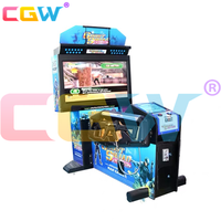 Simulateur de tir aux extraterrestres CGW, jeux d'arcade à pièces, aire de jeux pour enfants, jeux de tir au pistolet en salle, machine de jeu pour centre commercial