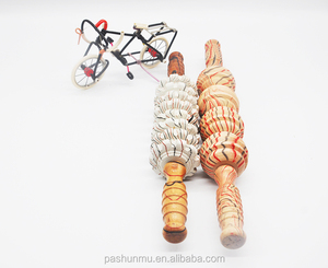 4 bolas de madera masajeador de alivio muscular de mano aplicación natural para el cuerpo - Product Image 6
