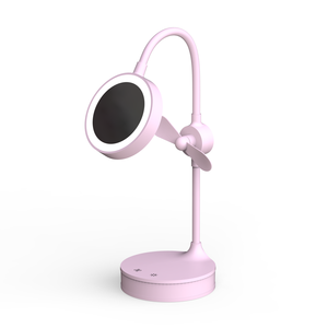 Đèn Bàn LED Gương Trang Điểm Với Quạt Cảm Ứng <span class=keywords><strong>Mini</strong></span>, Đèn Bàn Mờ Với Quạt Cảm Ứng, Đèn Led Sạc Di Động - Product Image 4