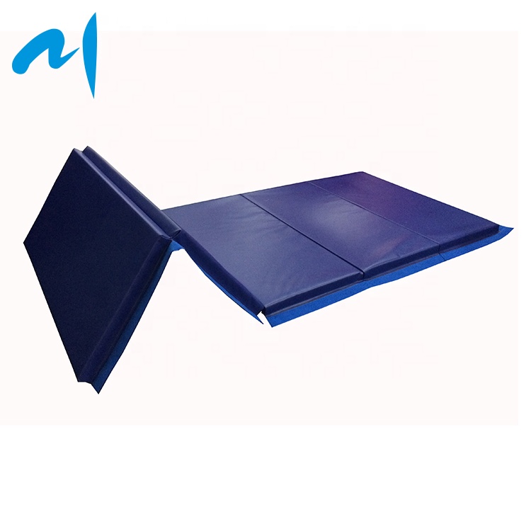 4'x10'x2 "синий 18 унц. ций ПВХ Гимнастика упражнения складной спортивный коврик