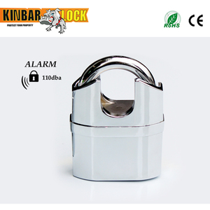 Chrome Mạ Báo Động Cứng Còi Báo Động Khóa - Product Image 1