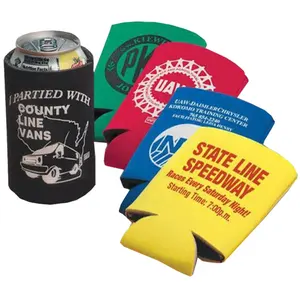 Top Selling Sublimation Printing Promotional Custom Logo Neoprene Can Cooler Beer Can Cooler