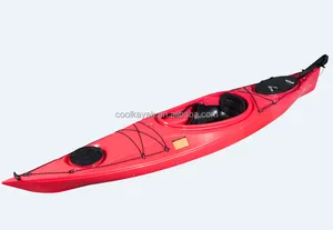 SWIFT Hochwertiges LLDPE-Ozean kanu sitzt in einem einzigen See kajak mit rotations geformtem Kunststoff boot