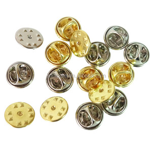 BCPB01 Nichel Tono <span class=keywords><strong>Oro</strong></span> Tie Tack Blank Pin Con Farfalla Frizione Scatter Pin Indietro - Product Image 1