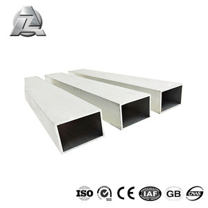 6061 6063 T6 T5 <span class=keywords><strong>Anodized</strong></span> Perak Ukuran Bentuk Disesuaikan Ekstrusi Aluminium Aloi Bulat Segitiga Pipa - Product Image 4