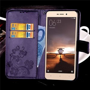 Impresión caja de teléfono de cuero Flip cartera para xiaomi mi A1 5x6 redmi nota 3 4A <span class=keywords><strong>4</strong></span> 4X 5A stand card slot teléfono casos - Product Image 3