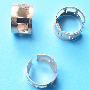 QWT directa de la fábrica de piezas de estampado de metal linterna <span class=keywords><strong>metralla</strong></span> core jacks cerrado cubierta terminal hembra - Product Image 4