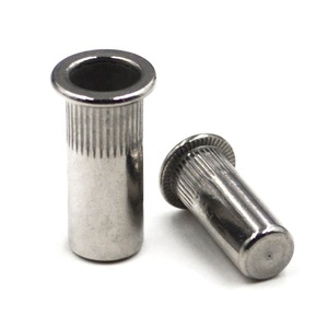 A2 A4 Stainless Steel Thread Insert Flat Head Round Body Close End Blind <strong>Rivet</strong> <strong>Nut</strong> - Product Image 4