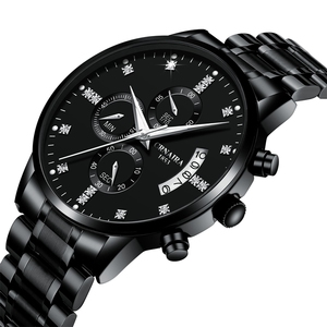CRNAIRA relojes para hombre marca de lujo <span class=keywords><strong>reloj</strong></span> de los hombres de acero inoxidable cuarzo relojes <span class=keywords><strong>reloj</strong></span> masculino - Product Image 4