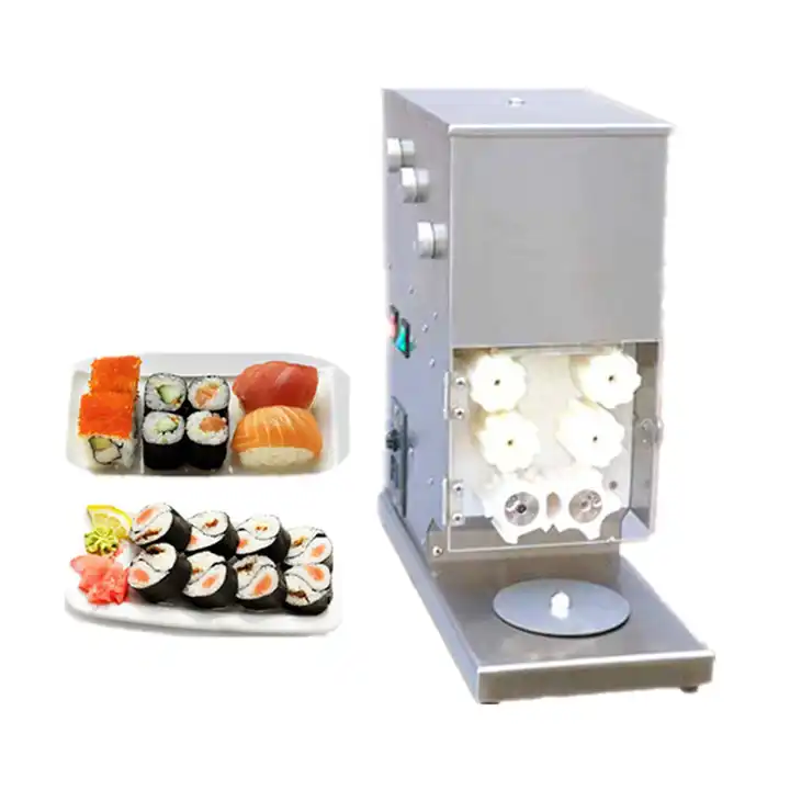 automatique sushi riz rouleau feuille robot machine /maki rouleau maki  fabricant