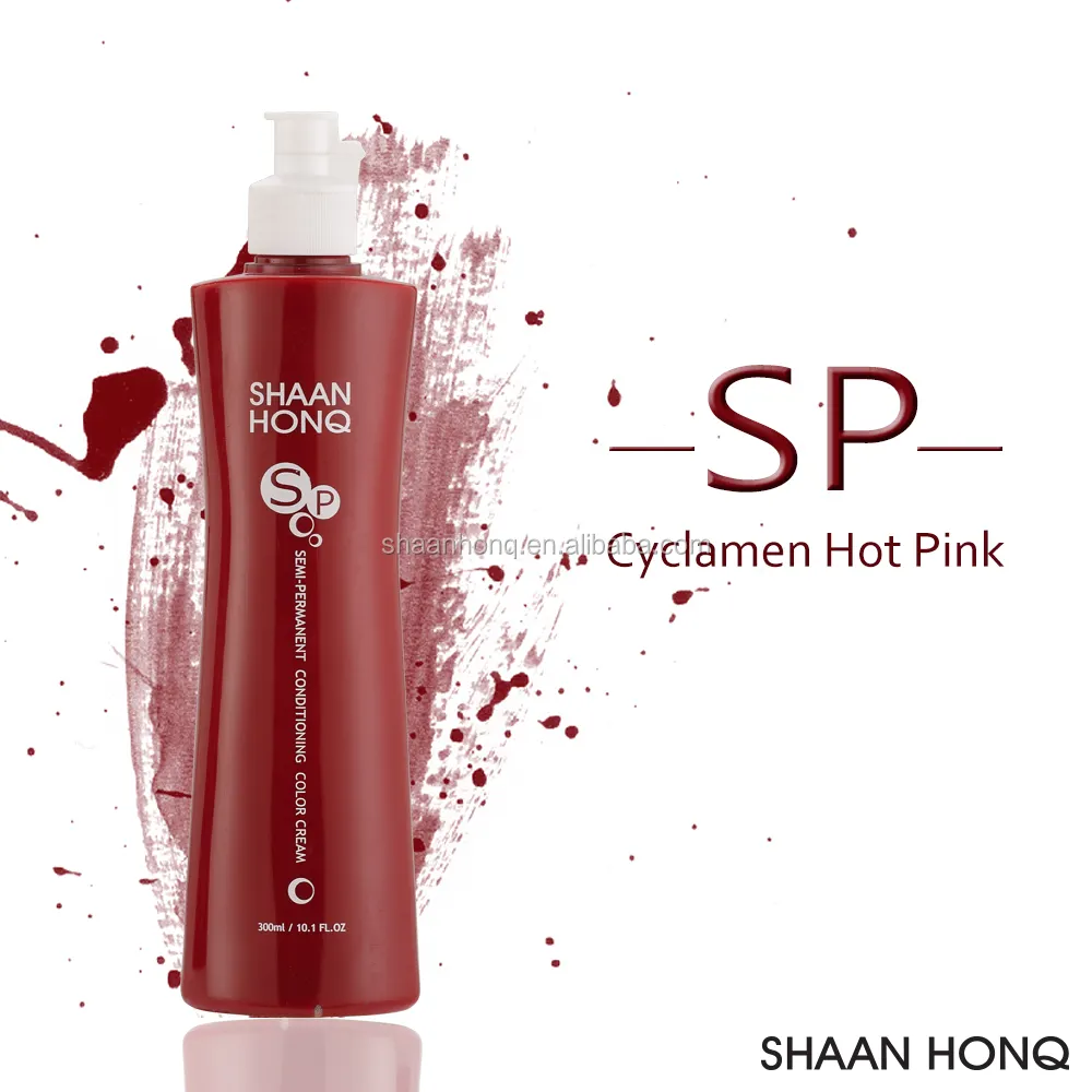 Cyclamen Hot Pink Color SP Conditioning Color Cream Brighten Hair Color
