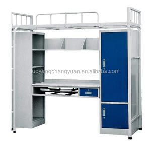 Kích Thước Tùy Chỉnh Ba Giường Tầng Kim Loại <span class=keywords><strong>Futon</strong></span> Loft Bền Thiết Kế Hiện Đại Cho Dowmitory Hoặc Khách Sạn Phòng Ngủ - Product Image 1
