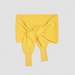 新しいスタイルの冬女性無地ウールショールラップパシュミナカシミアスカーフ袖付き - Product Image 2