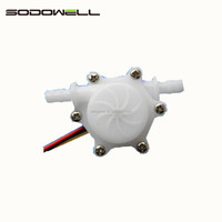 Capteur de vitesse SODOWELL de haute qualité, best-seller, DC 5v-24V -40~+100C, mâle, filetage 1/2 pouce, matériau PA66