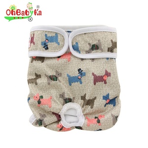 Ohbabyka Réutilisable Plusieurs Options <span class=keywords><strong>de</strong></span> Taille Confortable <span class=keywords><strong>Femme</strong></span> Chien Couches - Product Image 6