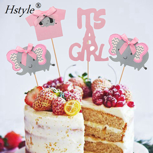 Decorazioni per <span class=keywords><strong>festa</strong></span> di compleanno 18 pezzi per Cupcake Baby Shower <span class=keywords><strong>è</strong></span> una <span class=keywords><strong>festa</strong></span> per bambini decorazioni torta rosa/blu PQ327 - Product Image 6