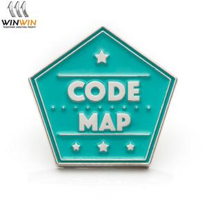 Nhà Máy Bán Buôn Vàng Mạ Điện Biểu Tượng Tùy Chỉnh Huy Hiệu Ve Áo Pin - Product Image 4