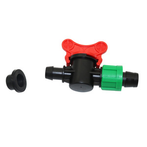 Vanne de dérivation de 13 mm à 15 mm avec anneau en caoutchouc de verrouillage à barbelure pour système d'irrigation goutte à goutte Interrupteur de tuyau d'arrêt d'eau - Product Image 6