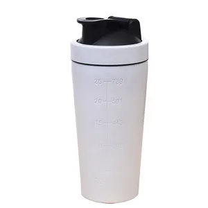 Chinese Supplier 750ml Shakers Disposable Stainless Steel Protein Shaker