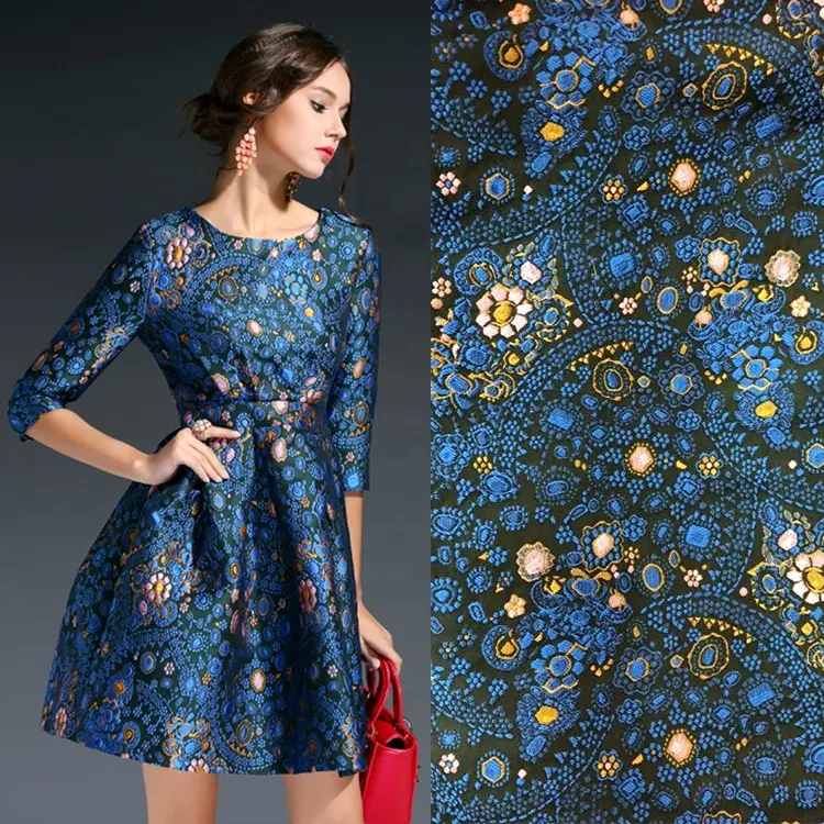 Жаккардовая ткань для одежды, Жаккардовая юбка, новый дизайн, ширина 160 см