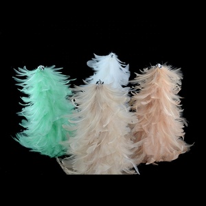 Usine <span class=keywords><strong>de</strong></span> plumes en gros, exportateur, décoration d'arbre <span class=keywords><strong>de</strong></span> Noël à plumes blanches à des prix compétitifs - Product Image 1