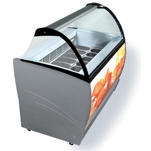 Congelador Refrigerador para Helados de 12 Recipientes, Nuevo Diseño 2018, para Tienda de <span class=keywords><strong>Gelato</strong></span> - Product Image 2