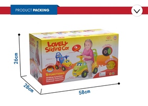En iyi fiyat çevre dostu malzeme 3 fonksiyon bebek oyuncakları çocuklar sürgülü araba - Product Image 5