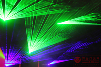 Laser animation lumineux Disco, 10W RGB