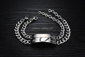 Cadena <span class=keywords><strong>de</strong></span> Mano <span class=keywords><strong>de</strong></span> Plata para Parejas, Diseño <span class=keywords><strong>de</strong></span> Moda, Joyería Más Vendida - Product Image 2