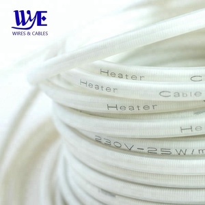 Nhiệt Độ Cao Song Song Silicone Sưởi Ấm Cáp 25 Wát/mét 30 Wát/mét 40 Wát/mét 50 Wát/mét - Product Image 2