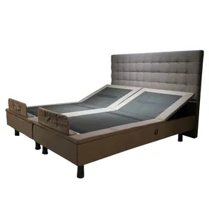 Bed Frame 2020 New Adjustable Bed Frame Queen Size Double Bed Frame Bed Adjust