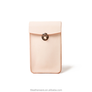 Las mujeres de cuero de vaca 100% bandolera Mini teléfono bolsa - Product Image 5