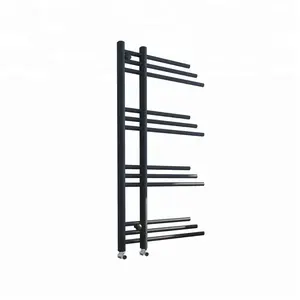 SUN-D17 designer chrome heated towel rails electric towel rail steel rail