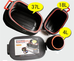Foldable Plastic Car Storage Box Backseat Car Organizer Storage Trunk Bin Household Sundries Box