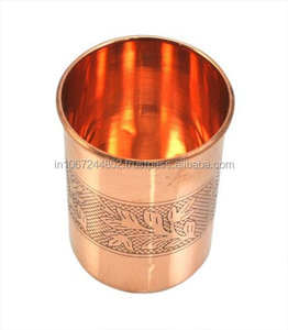 ด้ามจับทองเหลืองทองแดงบริสุทธิ์เป็นมิตรกับสิ่งแวดล้อมสำหรับภาชนะใส่เครื่องดื่มที่ผ่านการรับรองสำหรับใช้ในห้องครัวและบาร์ - Product Image 1