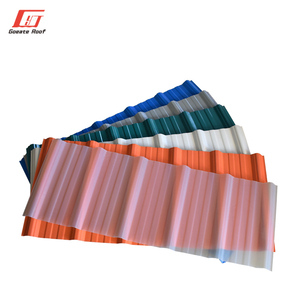 Anti korozyon pvc plastik levha PVC levha çatı paneli kiremit telha pvc çatı shangle - Product Image 2