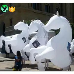 Walking costume inflatable moving horse costume for parage ST611