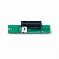 RGeek NGFF M2 M.2 à PCI-E 4x 1x adaptateur de carte d'élévation de fente mâle à femelle multiplicateur PCIE pour accessoires d'ordinateur PC