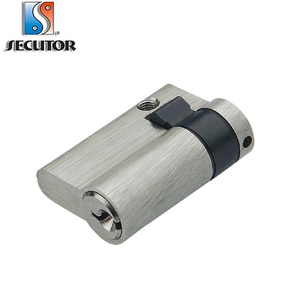 Một Bên Núm Một Bên Chìa Khóa Cửa Châu Âu Khóa Xi Lanh - Product Image 2