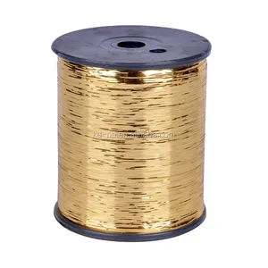 Metallic Yarn M Type Metallic Yarn Gold Color