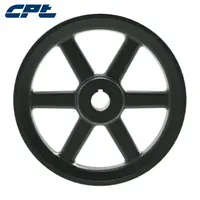 CPT 2BK105 Sheaves Arm Type 6 Rims, Double Groove Cast Iron