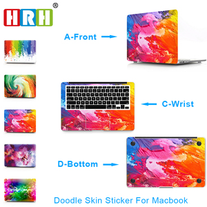 Fancy impermeable portátil body skin guard para macbook, a prueba de polvo skin sticker para macbook air pro retina 13 15 17 - Product Image 1