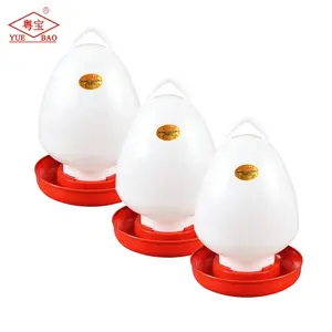 Newest Tower White Manual Water Feeder Waterer Plastic Drinkers Chicken Drinker For Poultry