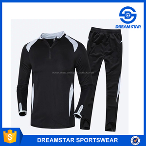 2017 Wholesale Long Sleeve With Top Quality Men 'S Soccer Training Suit - Product Image 6