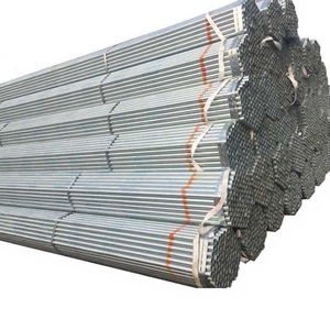 Tianjin Good quality hot Dip Galvanized steel Pipe GI iron metal Pipe for construction tube