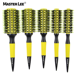 Offre Spéciale jaune rouleau Nylon <span class=keywords><strong>poils</strong></span> <span class=keywords><strong>de</strong></span> <span class=keywords><strong>sanglier</strong></span> bois <span class=keywords><strong>brosse</strong></span> à <span class=keywords><strong>cheveux</strong></span> peigne à <span class=keywords><strong>cheveux</strong></span> outils <span class=keywords><strong>de</strong></span> coiffure professionnel rond <span class=keywords><strong>brosse</strong></span> à <span class=keywords><strong>cheveux</strong></span> pour les femmes - Product Image 1