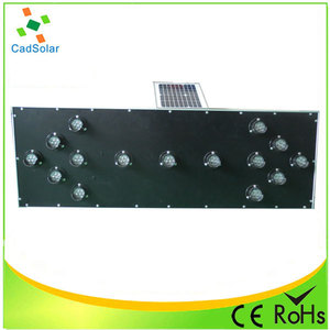 Yol inşaatı trafik kontrol ekipmanları güneş led yanıp sönen ok işareti - Product Image 3