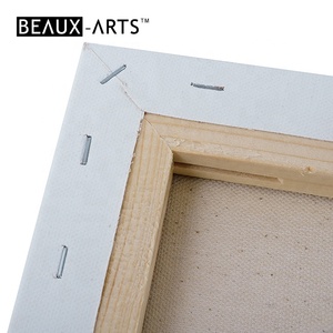 7Oz 18X24 "Cao Cấp Bông Căng Vải Bán Với 0.75*1.5" Spruce Mua Bán Buôn Căng Tranh Vải Trực Tuyến Với OEM - Product Image 5